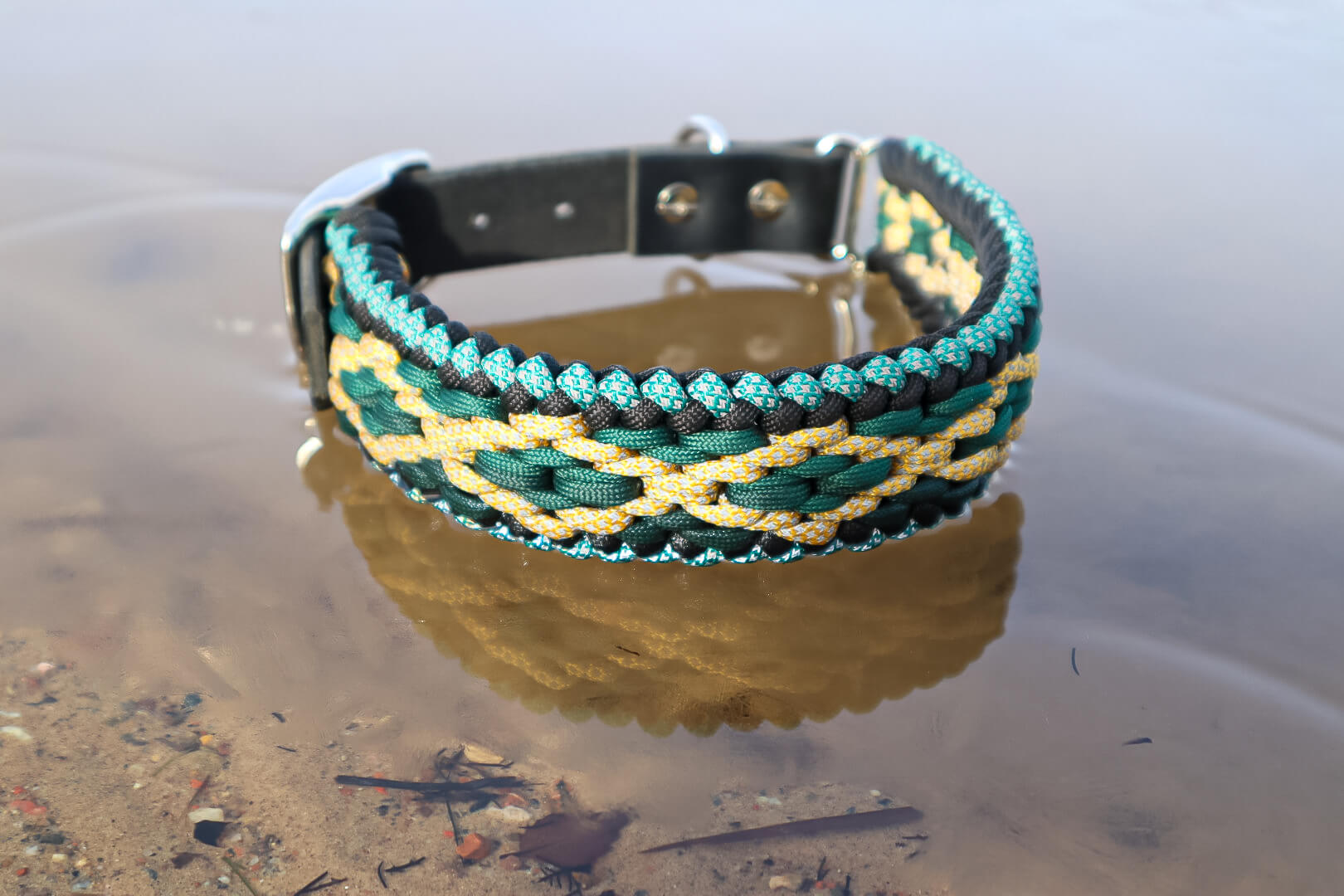 Komprimerad Halsband Diamond Grönt